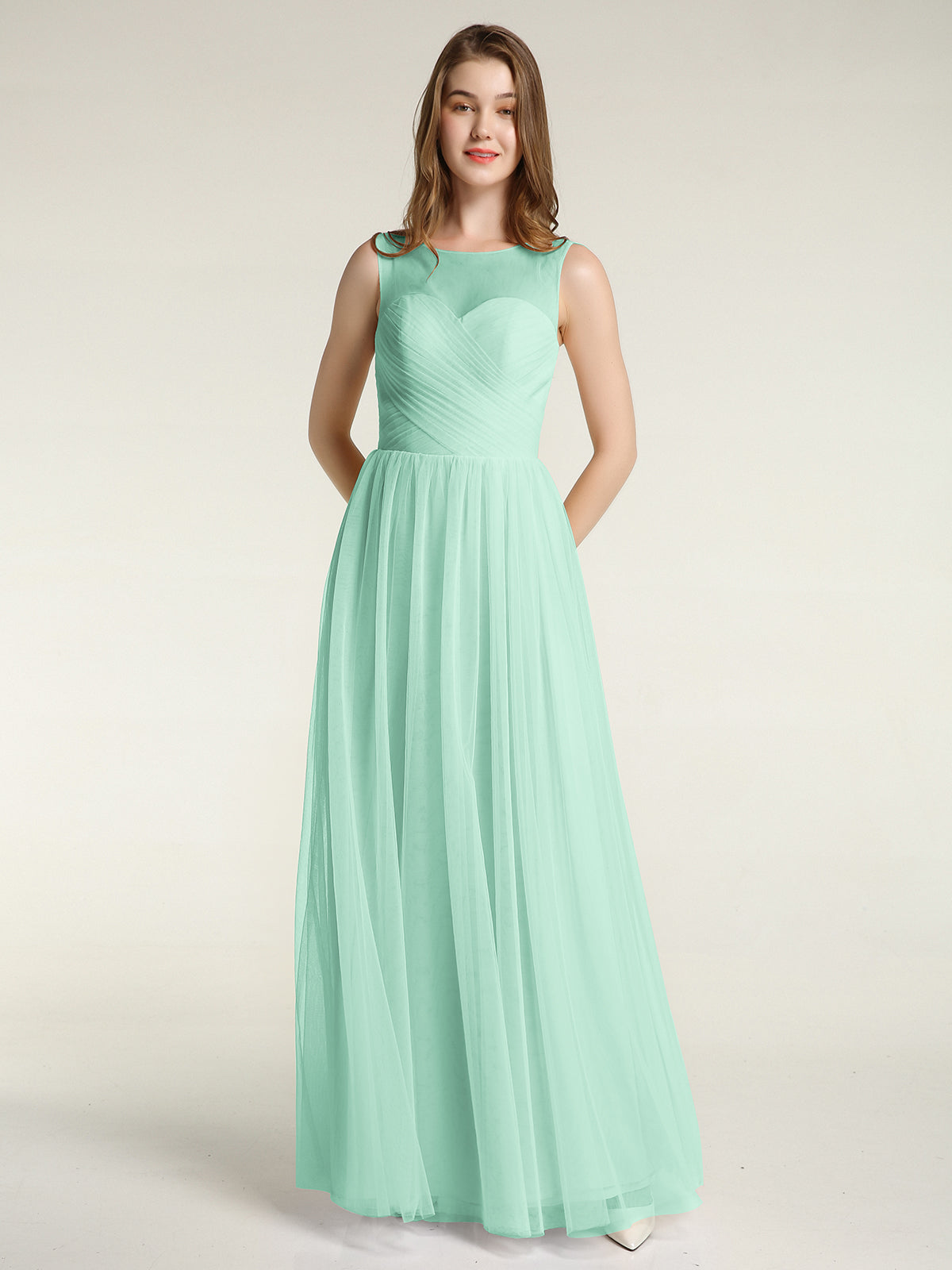 Twisted-T Multi Wear Convertible Bridesmaid Dresses Mint Green