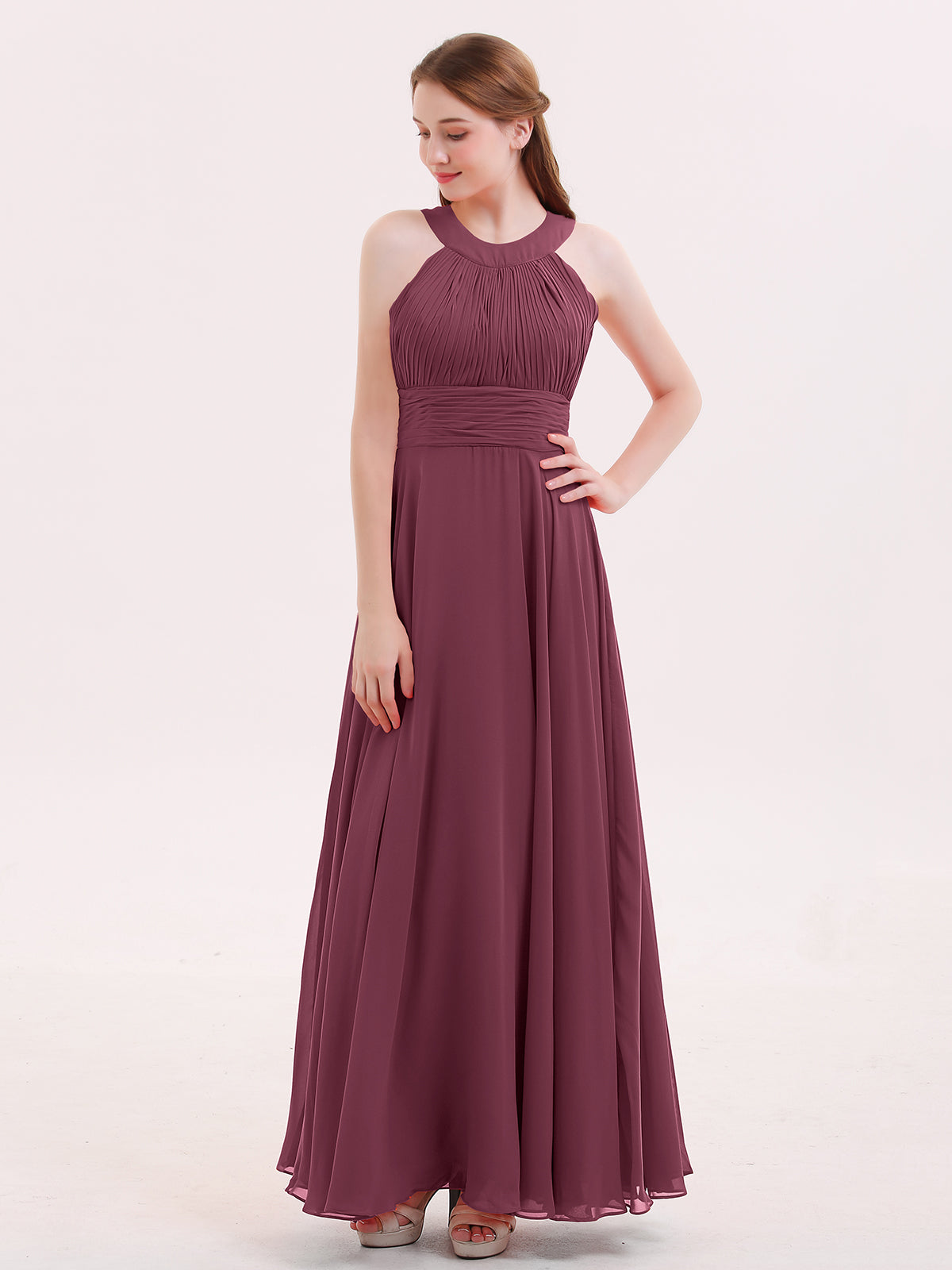 Lace and Chiffon Dresses with Open Back Mulberry Plus Size