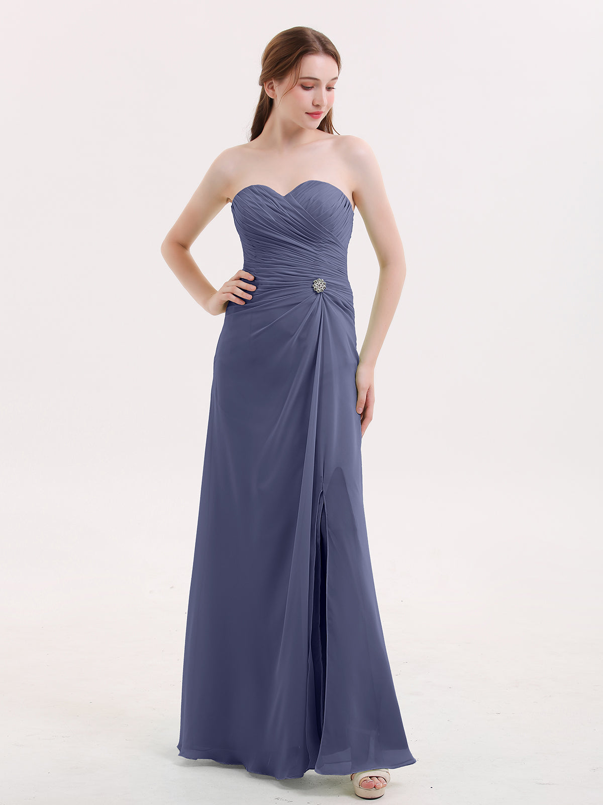 Sheath Spaghetti Straps Sweetheart Neck Dresses Stormy Plus Size