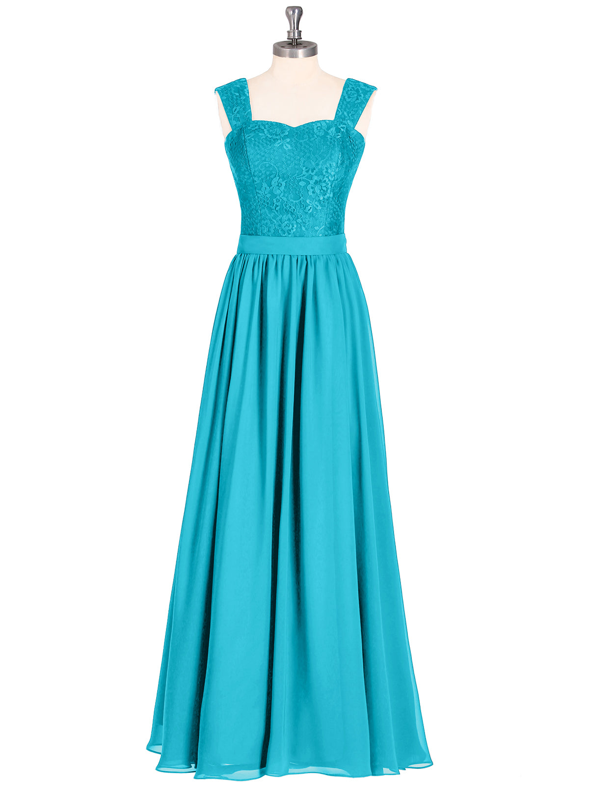 Open Back Chiffon and Lace Sexy Gowns Jade