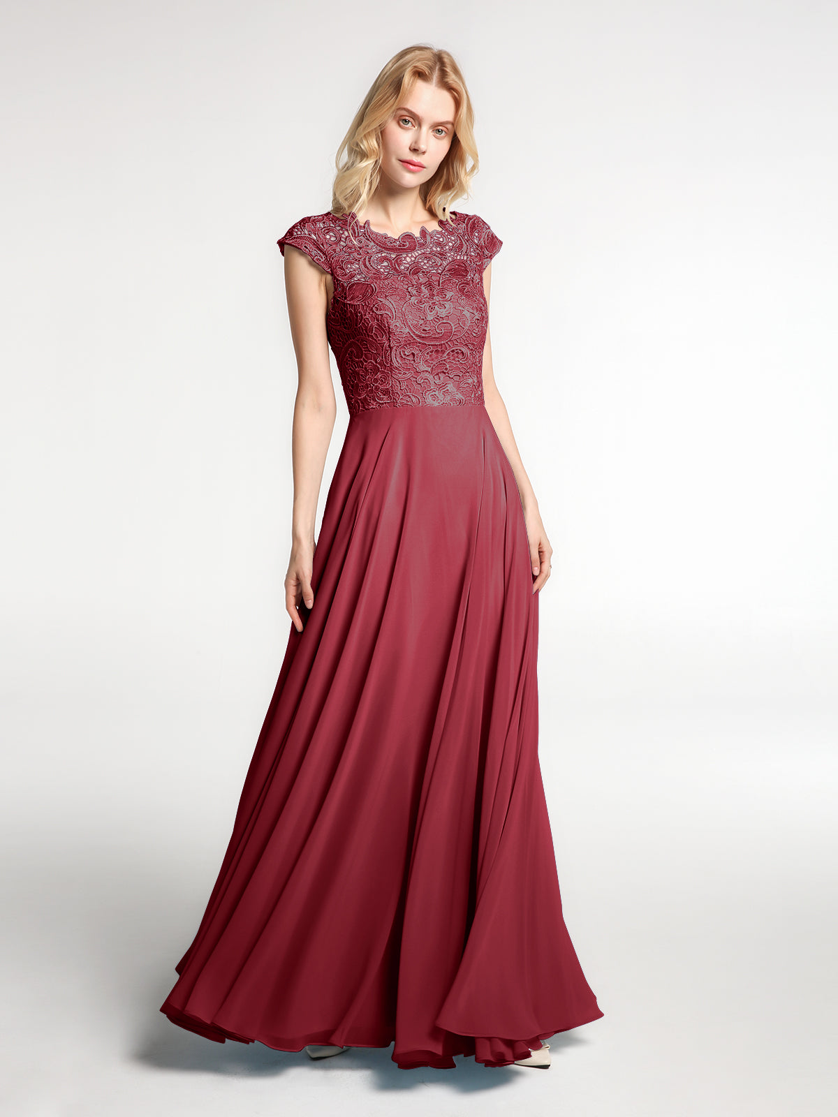 seed white lace dress The Kiara Dress in White Chantilly Lace 4 / White Chantilly Lace