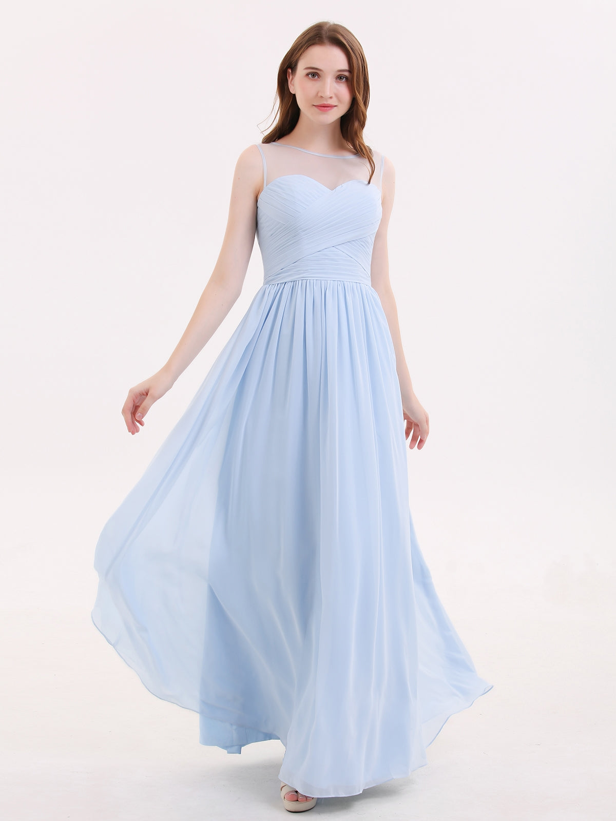 Baby Blue Plus Gown (XL)