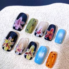 A Koi Pond at Midnight