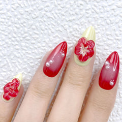 First Kiss in a Field of Flowers