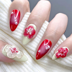 First Kiss in a Field of Flowers