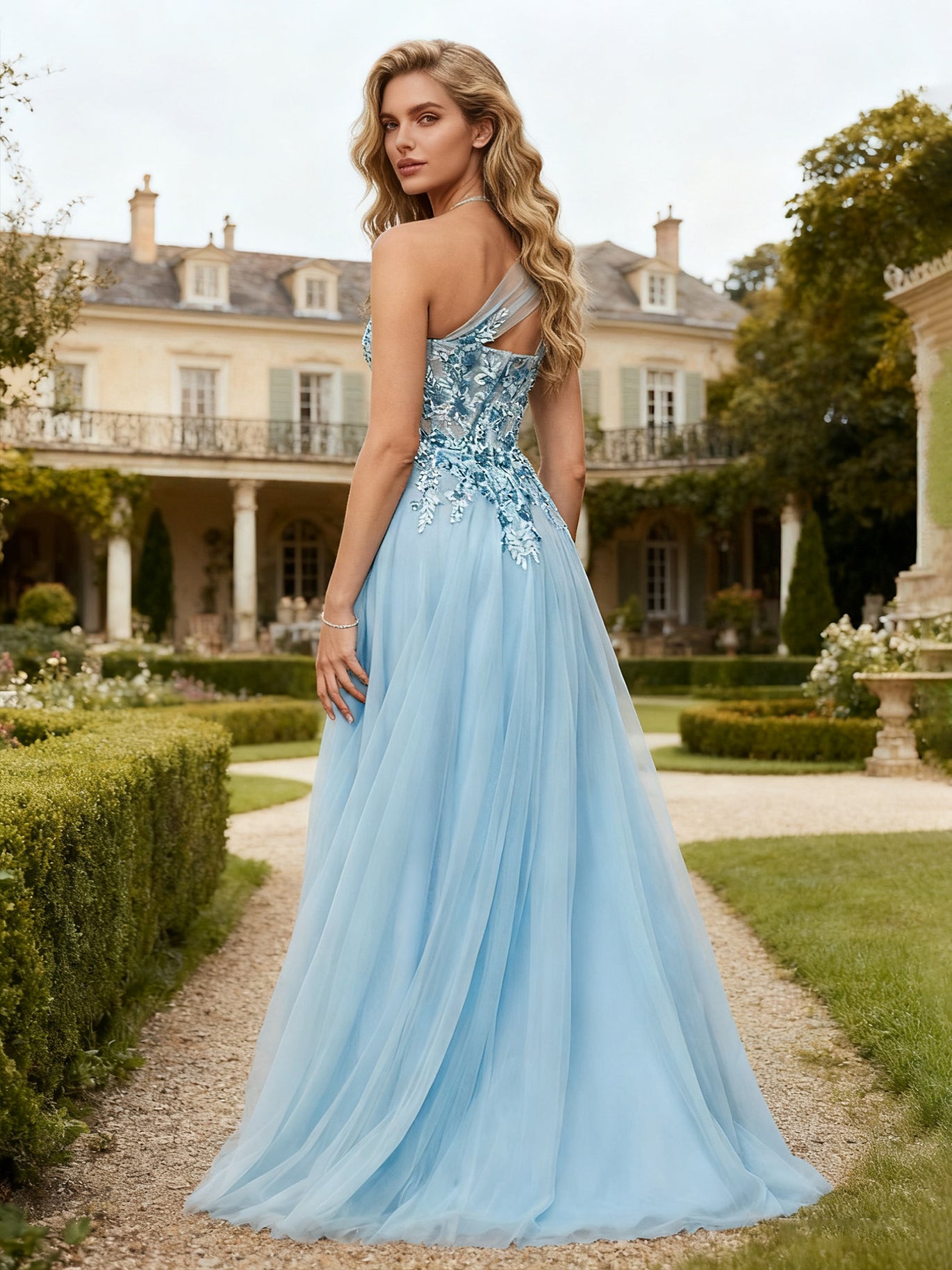 Floral Prom Dresses - Blossom at Prom with Floral Flair BABARONI Floral Prom Dresses - Blossom at Prom with Floral Flair BABARONI