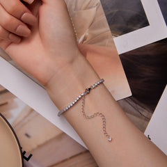 Sparkling Heart Bracelet