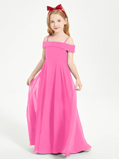 Chic Junior Bridesmaid Dresses Off the Shoulder Azalea