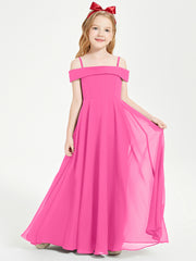 Chic Junior Bridesmaid Dresses Off the Shoulder Azalea