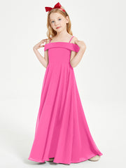 Chic Junior Bridesmaid Dresses Off the Shoulder Azalea