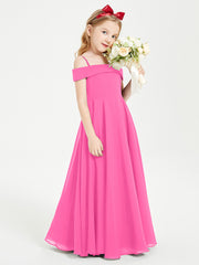 Chic Junior Bridesmaid Dresses Off the Shoulder Azalea