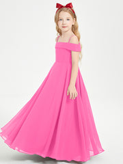 Chic Junior Bridesmaid Dresses Off the Shoulder Azalea