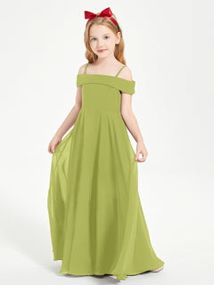 Chic Junior Bridesmaid Dresses Off the Shoulder Clover