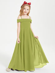Chic Junior Bridesmaid Dresses Off the Shoulder Clover