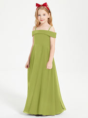 Chic Junior Bridesmaid Dresses Off the Shoulder Clover