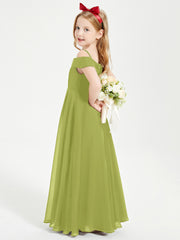 Chic Junior Bridesmaid Dresses Off the Shoulder Clover