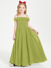Chic Junior Bridesmaid Dresses Off the Shoulder Clover