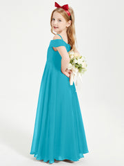 Chic Junior Bridesmaid Dresses Off the Shoulder Jade