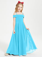 Chic Junior Bridesmaid Dresses Off the Shoulder Pool