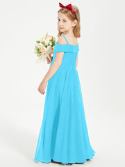 Chic Junior Bridesmaid Dresses Off the Shoulder Pool