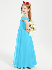 Chic Junior Bridesmaid Dresses Off the Shoulder Pool