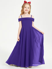Chic Junior Bridesmaid Dresses Off the Shoulder Regency