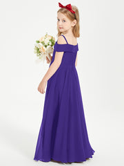 Chic Junior Bridesmaid Dresses Off the Shoulder Regency
