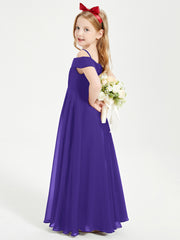 Chic Junior Bridesmaid Dresses Off the Shoulder Regency