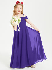 Chic Junior Bridesmaid Dresses Off the Shoulder Regency