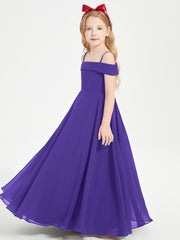 Chic Junior Bridesmaid Dresses Off the Shoulder Regency
