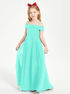 Chic Junior Bridesmaid Dresses Off the Shoulder Spa