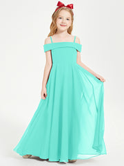 Chic Junior Bridesmaid Dresses Off the Shoulder Spa