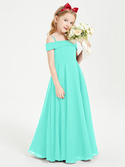 Chic Junior Bridesmaid Dresses Off the Shoulder Spa