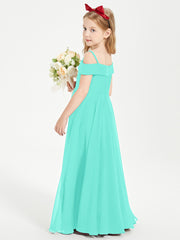 Chic Junior Bridesmaid Dresses Off the Shoulder Spa