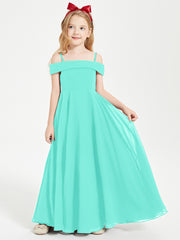 Chic Junior Bridesmaid Dresses Off the Shoulder Spa
