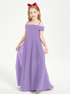 Chic Junior Bridesmaid Dresses Off the Shoulder Tahiti