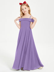 Chic Junior Bridesmaid Dresses Off the Shoulder Tahiti
