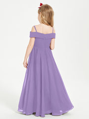 Chic Junior Bridesmaid Dresses Off the Shoulder Tahiti