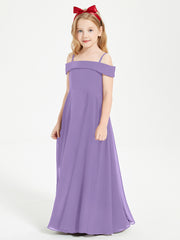 Chic Junior Bridesmaid Dresses Off the Shoulder Tahiti