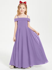 Chic Junior Bridesmaid Dresses Off the Shoulder Tahiti