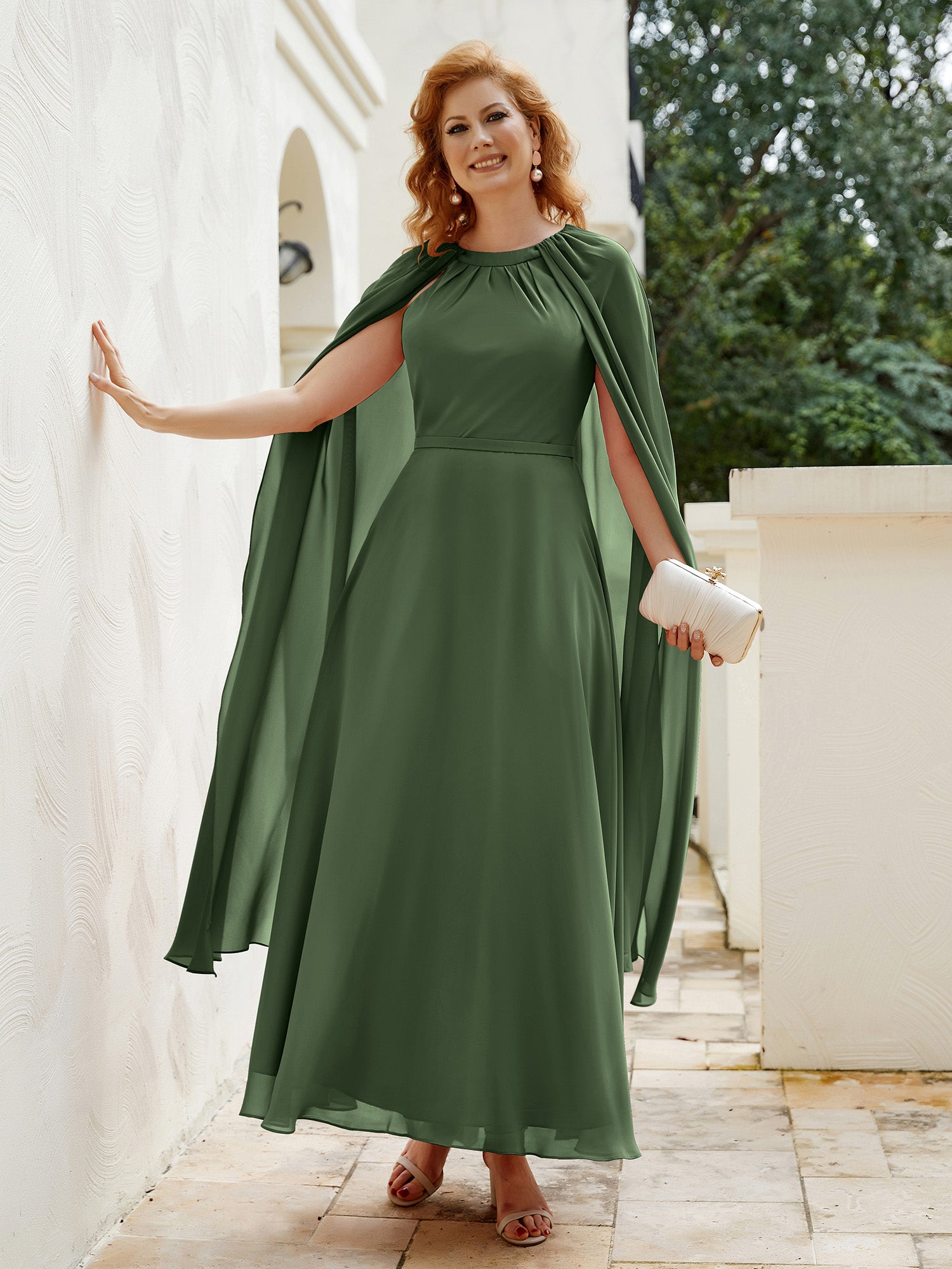 Olive Green Mother of the Bride Dresses BABARONI