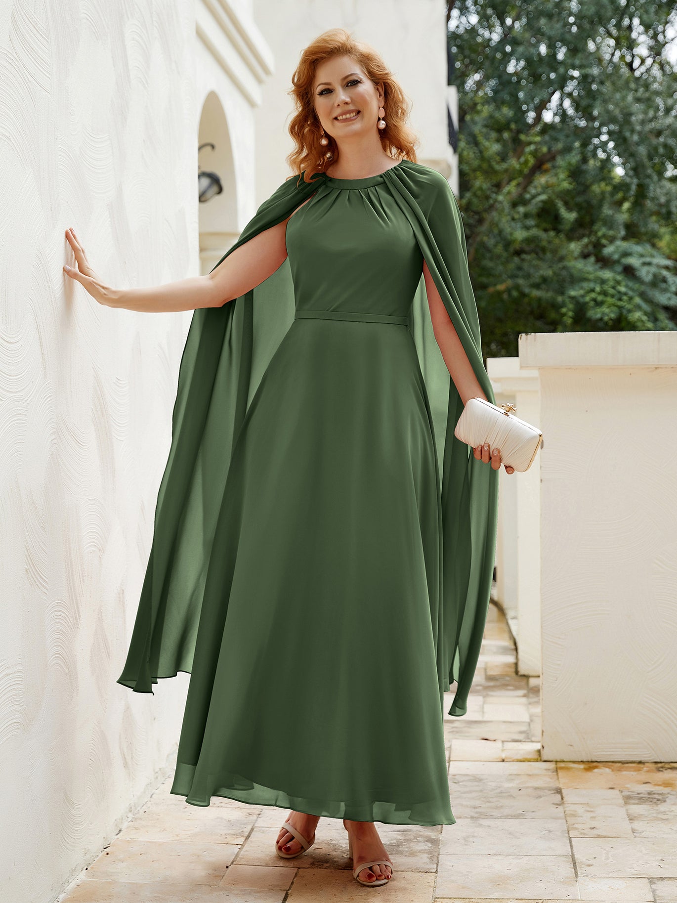 slim fit dress slacks 2026 Glitter Mother of The Bride Dresses Dark Green Women's Plus Size Sheath Long Sleeves Wedding Guest Party Evening Ball Gowns Plus size, Dark Green main image 1