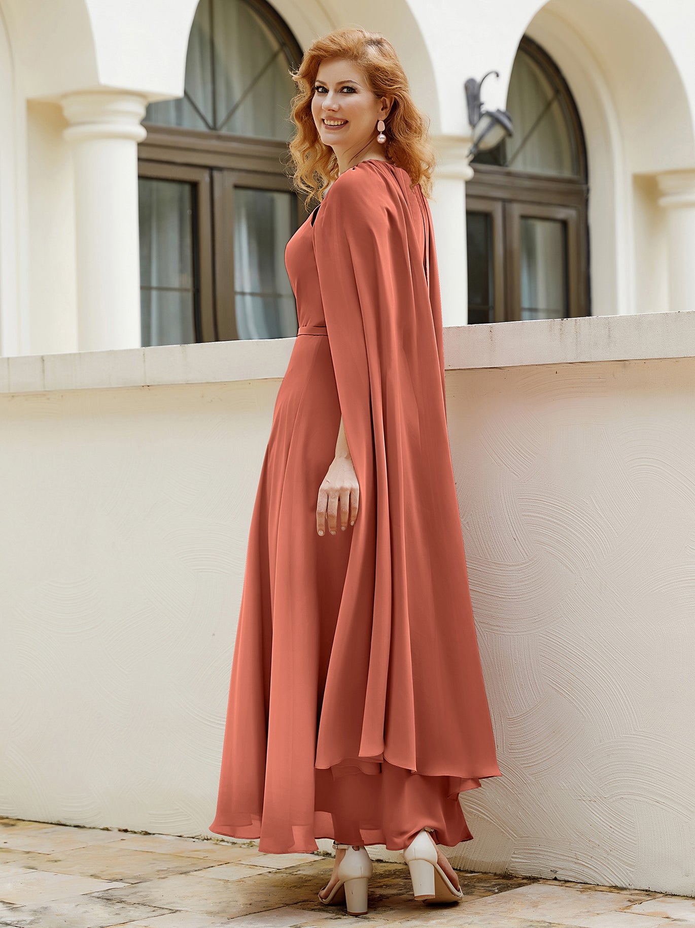 Rust Mother of the Bride Dresses  BABARONI