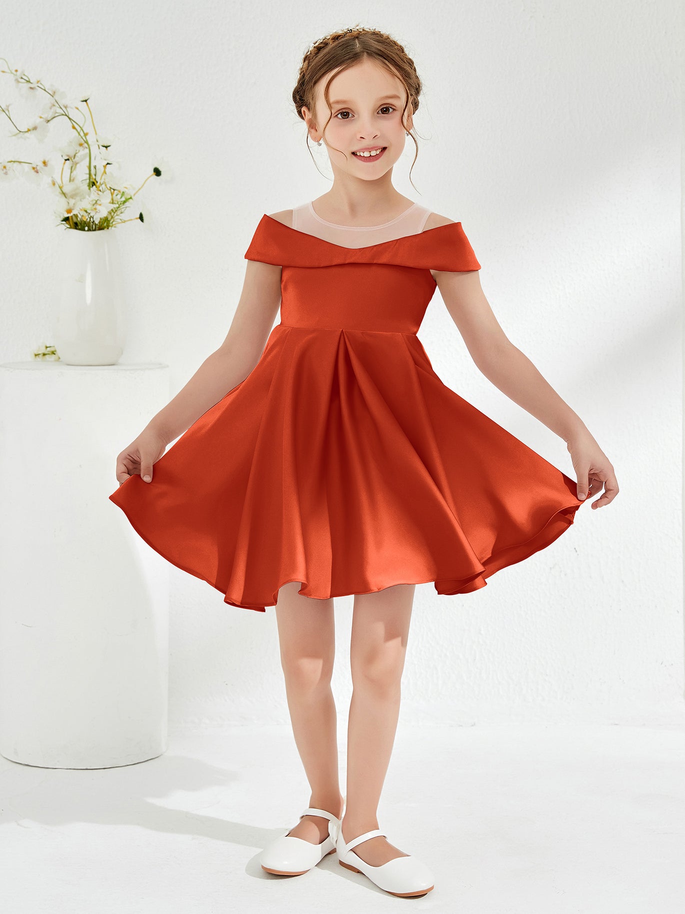 BABARONI Flower Girl Dress