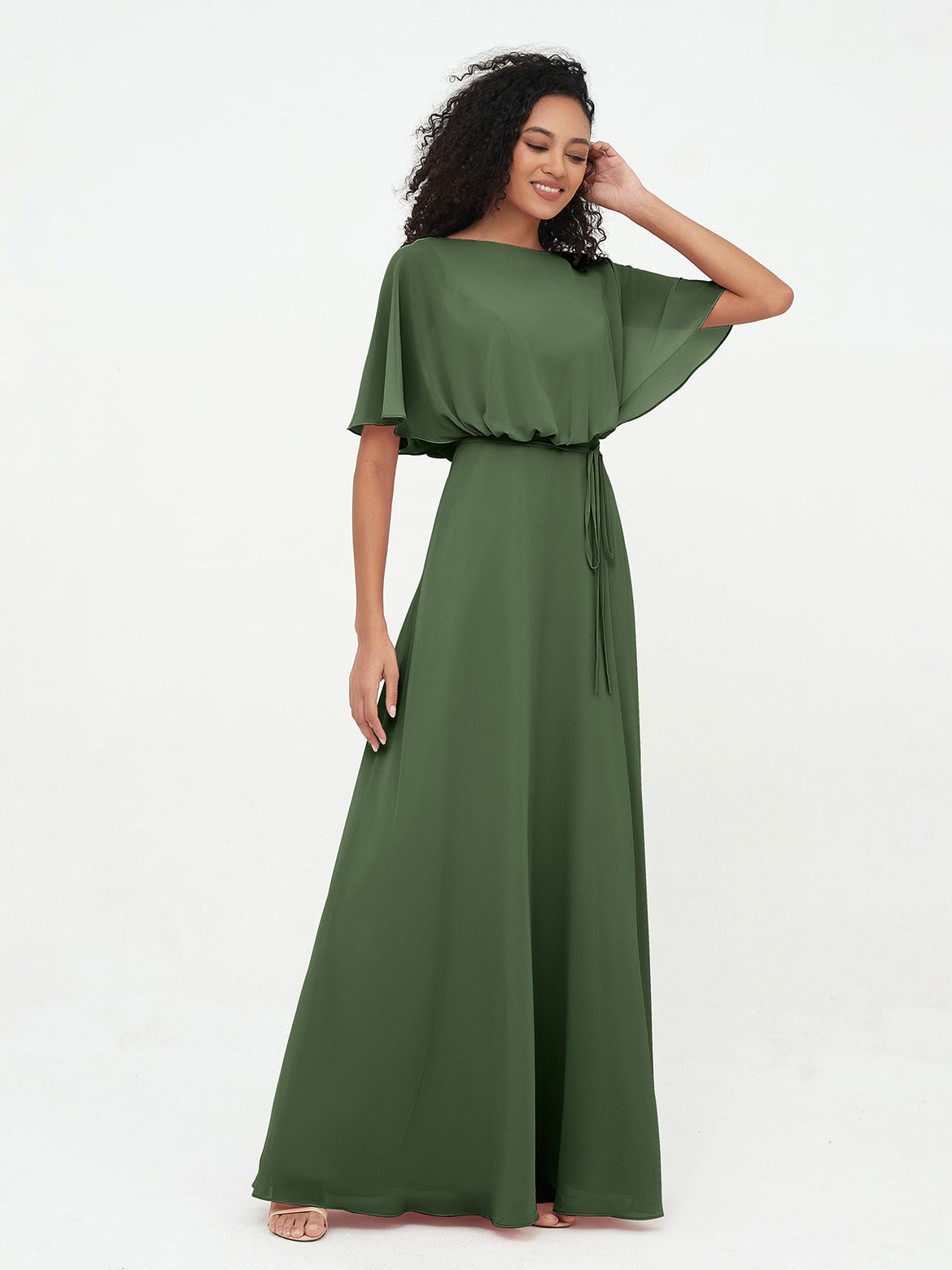 Olive Green Bridesmaid Dresses - Diverse Styles & Budget Friendly Appeal BABARONI Olive Green Bridesmaid Dresses - Diverse Styles & Budget Friendly Appeal BABARONI