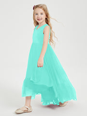 Boho Junior Bridesmaid Dresses Cascading Skirt Spa