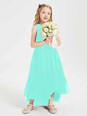 Boho Junior Bridesmaid Dresses Cascading Skirt Spa