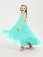 Boho Junior Bridesmaid Dresses Cascading Skirt Spa