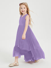 Boho Junior Bridesmaid Dresses Cascading Skirt Tahiti