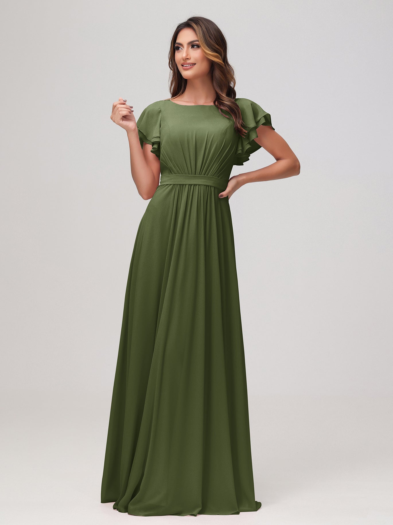 Olive Green Bridesmaid Dresses - Diverse Styles & Budget Friendly Appeal   BABARONI